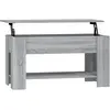 vidaXL Table basse Sonoma gris 101x49x52 cm Bois d'ingénierie
