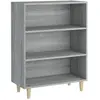 vidaXL Buffet Sonoma gris 69,5x32,5x90 cm Bois d'ingénierie