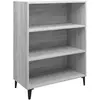 vidaXL Buffet Sonoma gris 69,5x32,5x90 cm Bois d'ingénierie