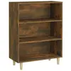 vidaXL Buffet Chêne fumé 69,5x32,5x90 cm Bois d'ingénierie