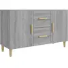 vidaXL Buffet sonoma gris 100x36x60 cm bois d'ingénierie