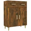 vidaXL Buffet Chêne fumé 69,5x34x89 cm Bois d'ingénierie
