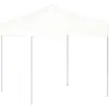 vidaXL Tente de réception pliable Blanc 2x2 m