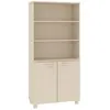 vidaXL Buffet HAMAR Bois massif de pin Marron miel