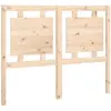 vidaXL Tête de lit 125,5x4x100 cm Bois massif de pin