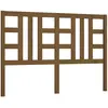 vidaXL Tête de lit Marron miel 166x4x100 cm Bois massif de pin