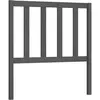vidaXL Tête de lit Gris 106x4x100 cm Bois massif de pin