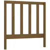 vidaXL Tête de lit Marron miel 81x4x100 cm Bois massif de pin