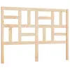 vidaXL Tête de lit 146x4x104 cm Bois massif de pin