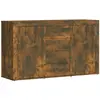vidaXL Buffet Chêne fumé 120x36x69 cm Bois d'ingénierie
