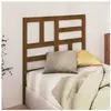 vidaXL Tête de lit Marron miel 96x4x104 cm Bois massif de pin