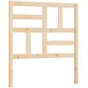 vidaXL Tête de lit 81x4x104 cm Bois massif de pin