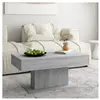 vidaXL Table basse Sonoma gris 96x50x45 cm Bois d'ingénierie