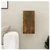 vidaXL Meuble TV Chêne fumé 30,5x30x60 cm Bois d'ingénierie