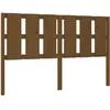 vidaXL Tête de lit Marron miel 165,5x4x100 cm Bois massif de pin