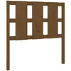 vidaXL Tête de lit Marron miel 95,5x4x100 cm Bois massif de pin