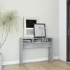 vidaXL Vidaxl Table Console Sonoma Gris 105x30x80 Cm Bois D'ingénierie