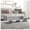 vidaXL Table basse Sonoma gris 105x55x32 cm Bois d'ingénierie