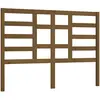 vidaXL Tête de lit Marron miel 156x4x104 cm Bois massif de pin
