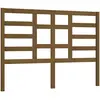 vidaXL Tête de lit Marron miel 146x4x104 cm Bois massif de pin