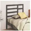 vidaXL Tête de lit Gris 96x4x104 cm Bois massif de pin