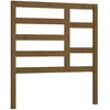 vidaXL Tête de lit Marron miel 106x4x104 cm Bois massif de pin