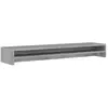 vidaXL Support de moniteur Sonoma gris 100x24x13 cm Bois d'ingénierie