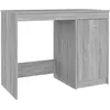 vidaXL Bureau Sonoma gris 100x50x76 cm Bois d'ingénierie