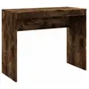 vidaXL Bureau Chêne fumé 90x40x72 cm Bois d'ingénierie