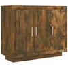 vidaXL Buffet Chêne fumé 92x35x75 cm Bois d'ingénierie