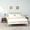 vidaXL Tables de chevet 2 pcs Chêne fumé Bois d'ingénierie