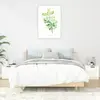 vidaXL Tables de chevet 2 pcs Blanc 40x39x40 cm