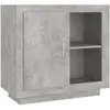 vidaXL Buffet Gris béton 80x40x75 cm