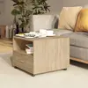 vidaXL Table basse chêne sonoma 55x55x40 cm bois d'ingénierie