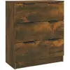 vidaXL Buffet Chêne fumé 60x30x70 cm Bois d'ingénierie