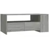 vidaXL Table basse Sonoma gris 102x55x42 cm Bois d'ingénierie