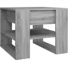 vidaXL Table basse Sonoma gris 55,5x55x45 cm Bois d'ingénierie
