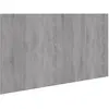 vidaXL Tête de lit Sonoma gris 160x1,5x80 cm Bois d'ingénierie