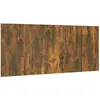 vidaXL Tête de lit Chêne fumé 200x1,5x80 cm Bois d'ingénierie