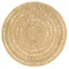 vidaXL Tapis fait à la main Jute tressée 210 cm
