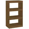 vidaXL Bibliothèque/Séparateur de pièce Marron miel 60x30x135,5 cm Pin