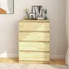 vidaXL Armoire d'appoint 60x36x84 cm Bois de pin massif