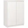 vidaXL Buffet Blanc 60x36x84 cm Bois de pin massif