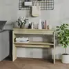 vidaXL Table console Chêne sonoma 102x30x80 cm Aggloméré