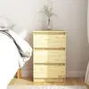 vidaXL Table de chevet 40x29,5x64 cm Bois de pin solide