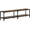vidaXL Meuble TV 150x30x41 cm Bois massif de récupération
