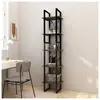 vidaXL Bibliothèque à 5 niveaux Gris 40x30x175 cm Bois de pin