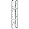 vidaXL Bibliothèque à 5 niveaux Blanc 40x30x175 cm Bois ingénierie