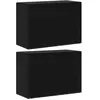 vidaXL Housses meubles de jardin 2 pcs 6 oeillets barbecue 180x80x125cm