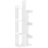 vidaXL Vidaxl Bibliothèque Blanc 48x25,5x140 Cm Bois D'ingénierie